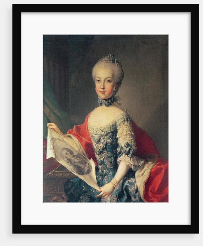 Archduchess Maria Carolina by Martin van Mytens or Meytens