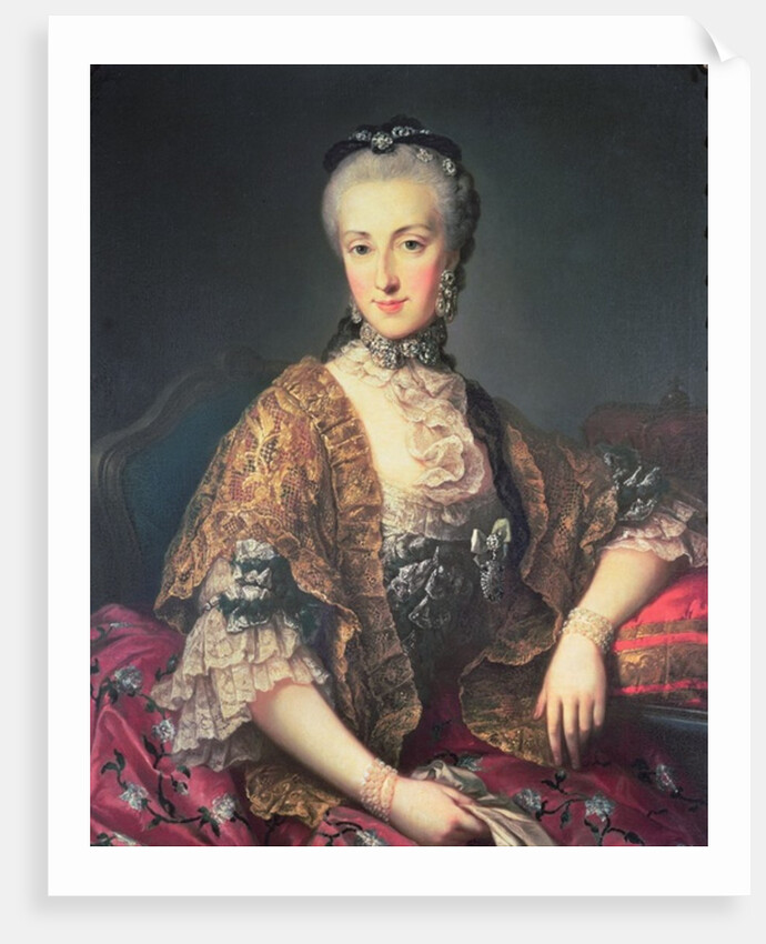 Archduchess Maria Anna Habsburg-Lothringen, called Marianne by Martin van Mytens or Meytens