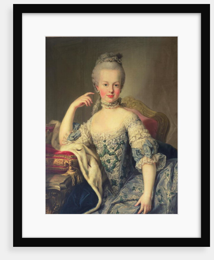 Portrait of Marie-Antoinette, 1767-68 by Martin van Mytens or Meytens