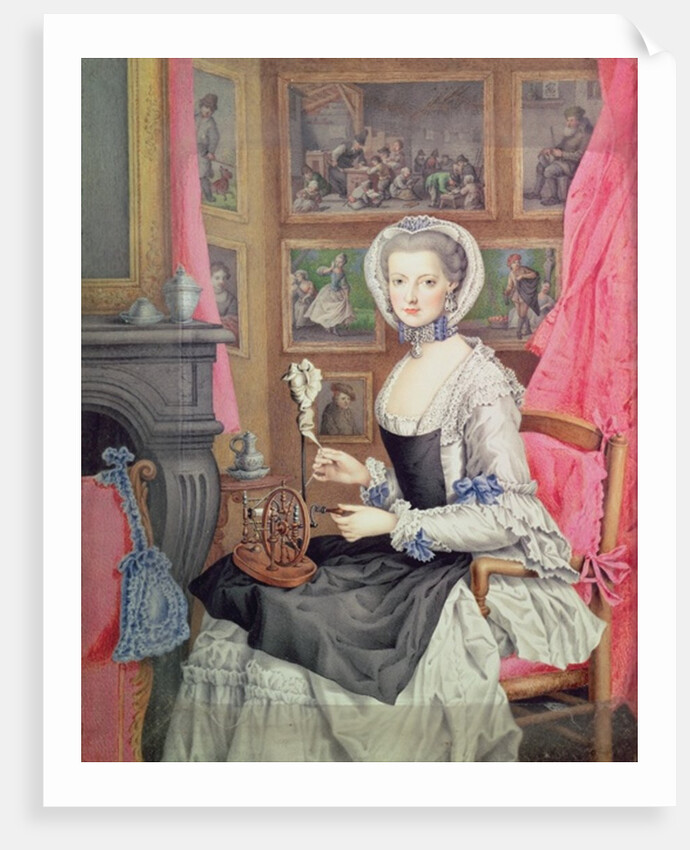 Self Portrait, 1776 by Archduchess of Austria Maria Christine