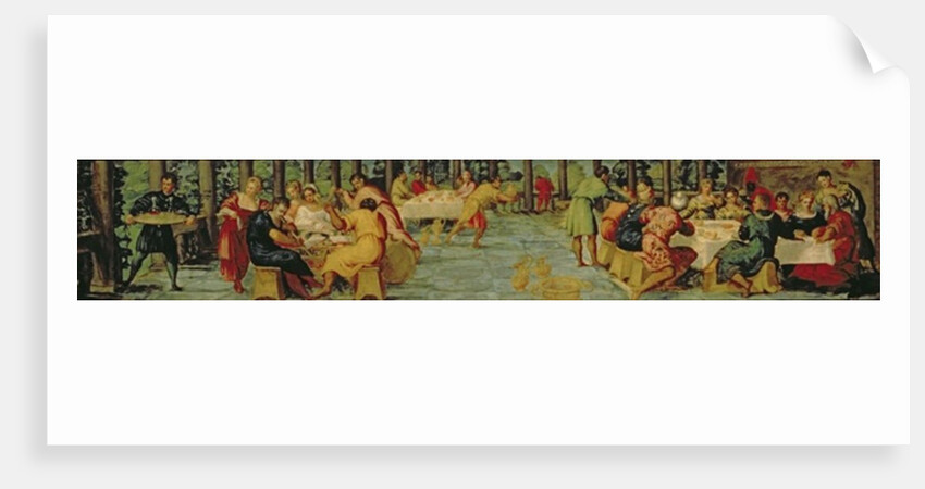 King Belshazzar's Banquet, c.1543/44 by Jacopo Robusti Tintoretto