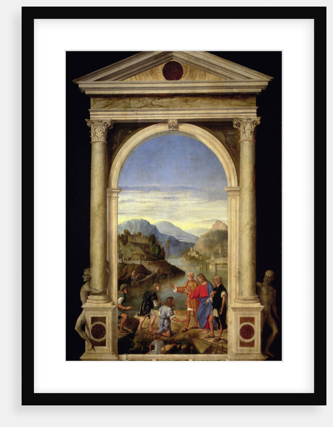 The Annointing of Zebedee's sons James and John, 1515 by Marco Basaiti