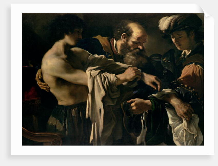 The Return of the Prodigal Son by Guercino (1591-1666)