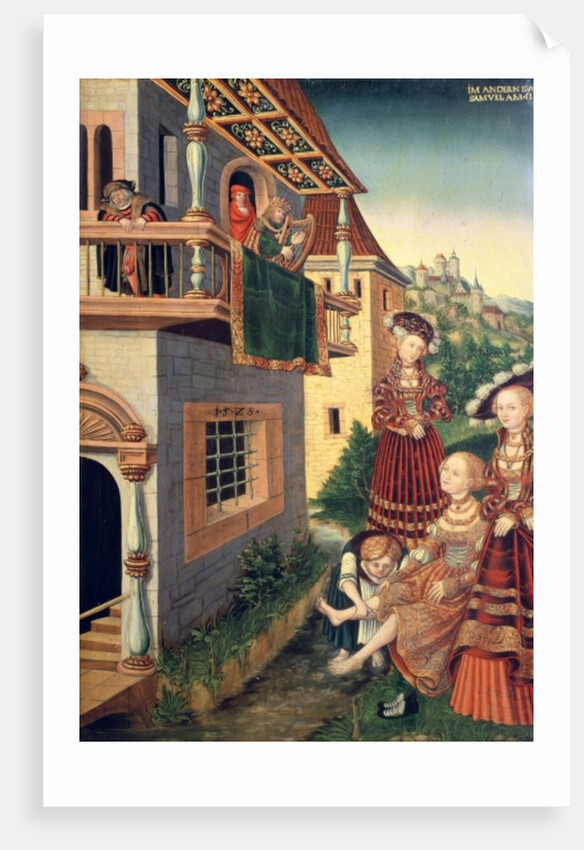 David and Bathsheba, 1528 by Wolfgang Krodel