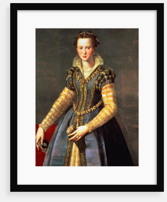 Marie de Medici, wife of Henri IV of France by Alessandro Allori