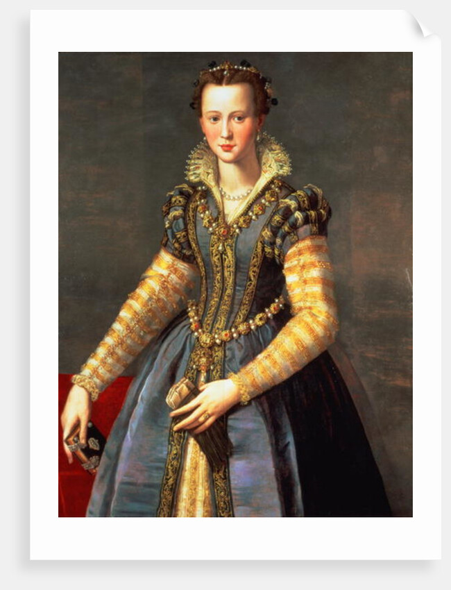 Marie de Medici, wife of Henri IV of France by Alessandro Allori