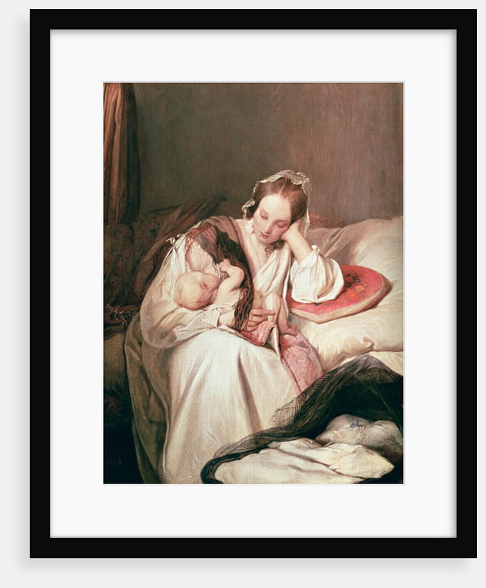 A Mother's Love, 1839 by Josef Danhauser