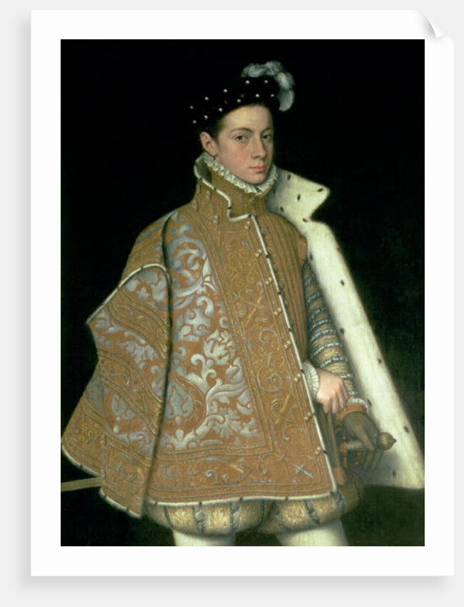 Alessandro Farnese, later Governor of the Netherlands, son of Margaret of Parma and Ottavio Farnese, Duke of Parma, c.1561 by Sofonisba Anguissola