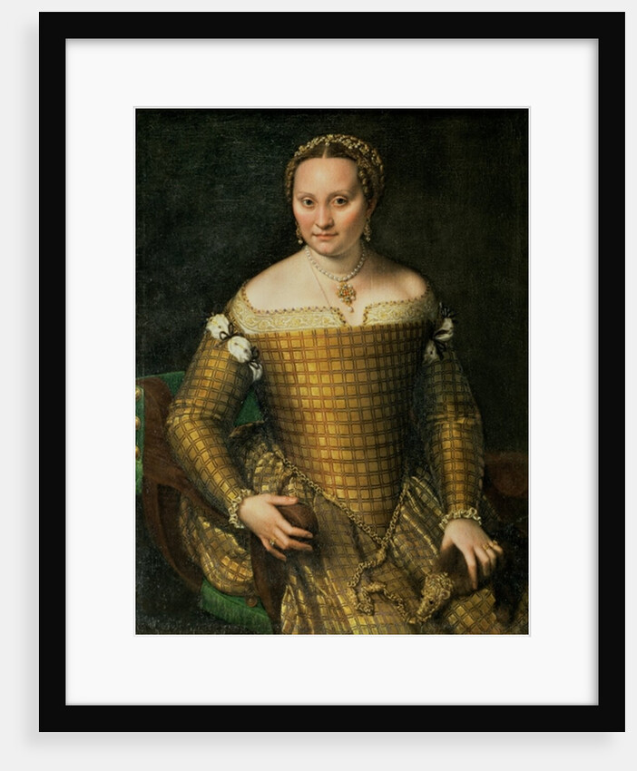 Portrait of the artist's mother, Bianca Ponzoni Anguisciola, 1557 by Sofonisba Anguissola