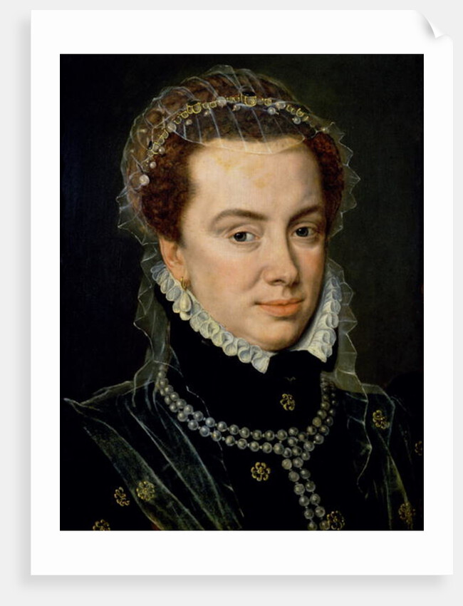 Margaret of Parma, Regent of the Netherlands by Adriaen Thomasz Key