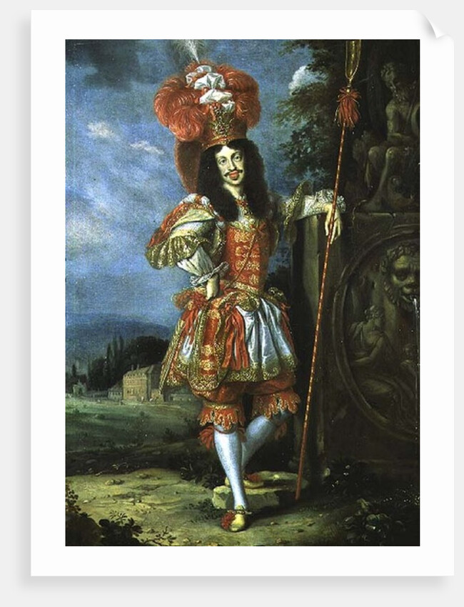 Leopold I, Holy Roman Emperor, in theatrical costume, dressed as Acis from 'La Galatea', a favola set to music by Antonio Draghi, 1667 by Thomas of Ypres