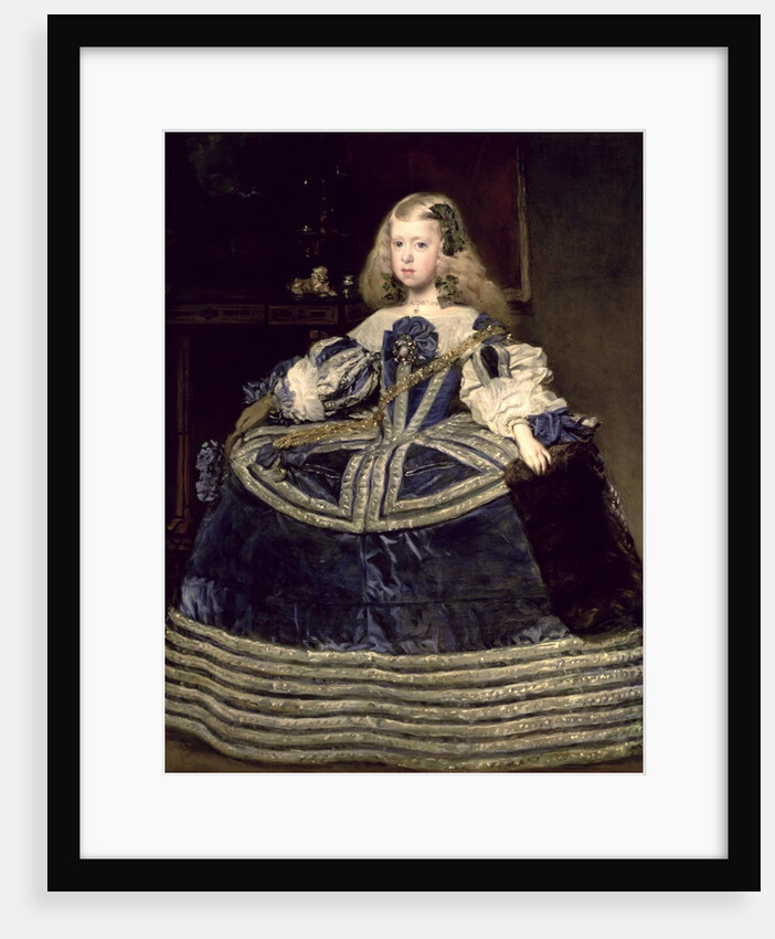 Infanta Margarita Teresa in a Blue Dress, 1659 by Diego Rodriguez de Silva y Velazquez