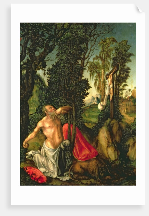 The Penitence of St. Jerome, 1502 by Lucas the Elder Cranach