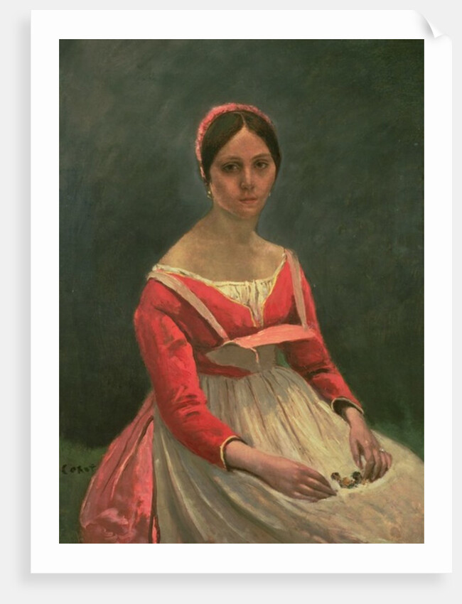 Madame Legois, 1838 by Jean Baptiste Camille Corot