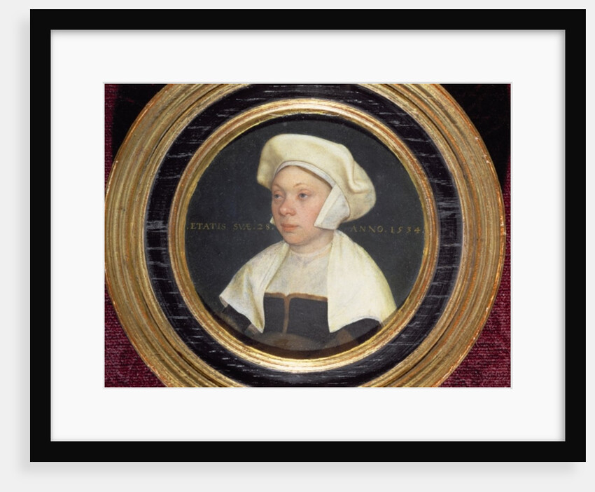 The wife of a dignitary at the court of King Henry VIII, 1534 by Hans Holbein the Younger