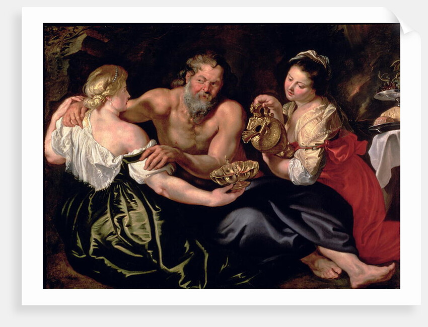 Lot and his daughters by Peter Paul Rubens