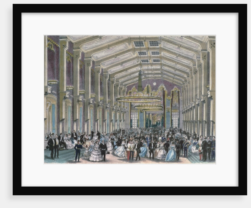 Sophien-Bad-Saal, a court ball in the Hofburg Palace, Vienna by Franz Kollarz