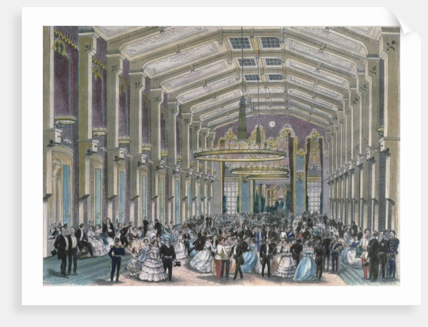 Sophien-Bad-Saal, a court ball in the Hofburg Palace, Vienna by Franz Kollarz