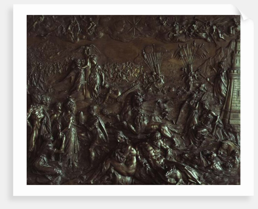 Allegory of the Turkish Siege of 1603, relief plaque by Adriaen de Vries by Anonymous