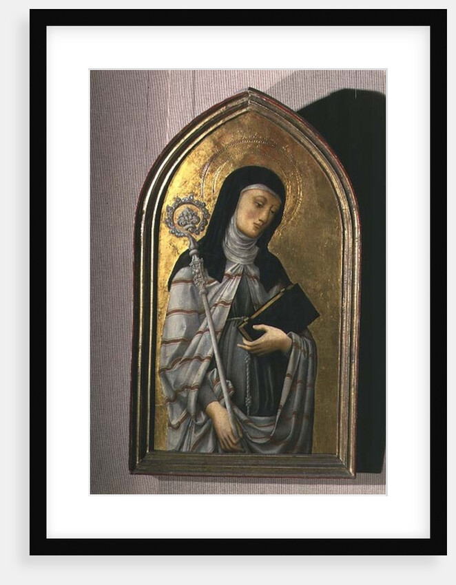 St. Clare, panel from a polyptych removed from the church of St. Francesco in Padua by A. and B. Vivarini