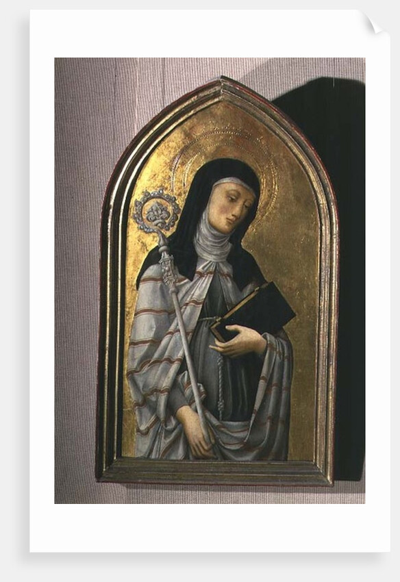 St. Clare, panel from a polyptych removed from the church of St. Francesco in Padua by A. and B. Vivarini