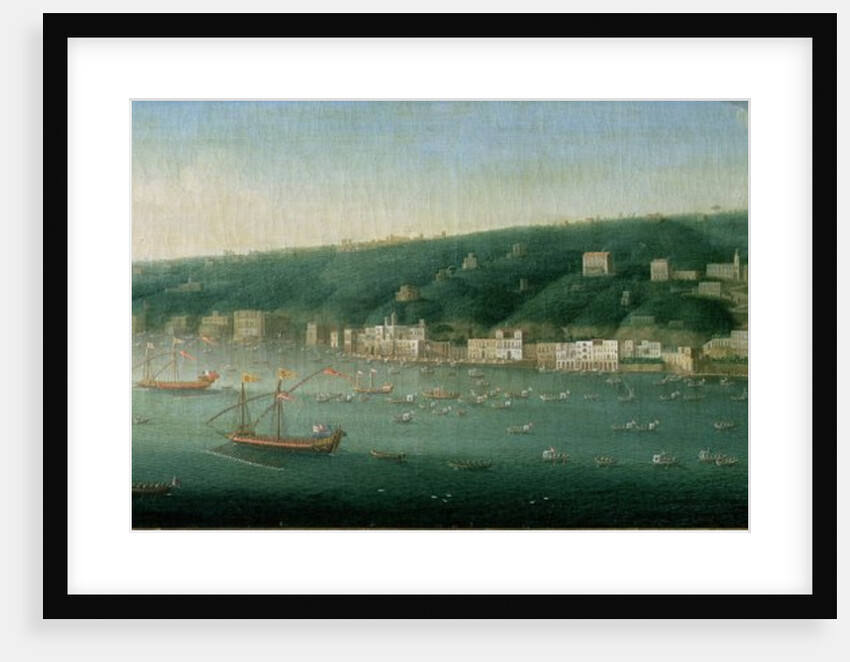 View of Naples from the east, 1730 by Gaspar Butler