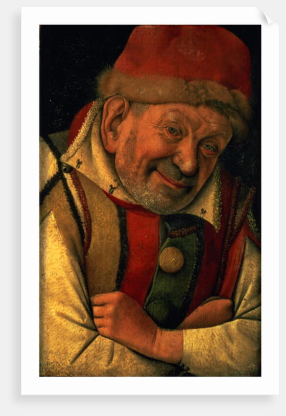 Gonella, the Ferrara court jester, c.1445 by Jean Fouquet