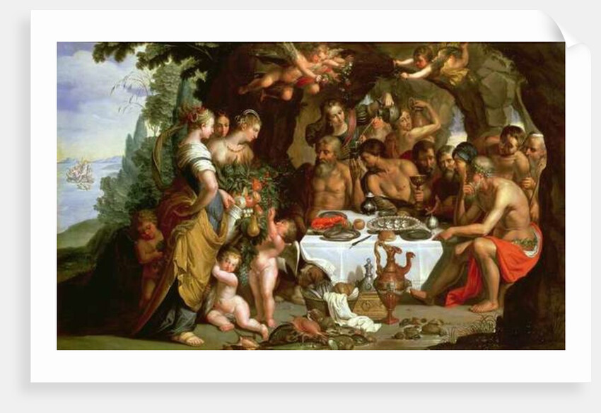The Feast of Achelous, 1625-29 by Artus Wollfort