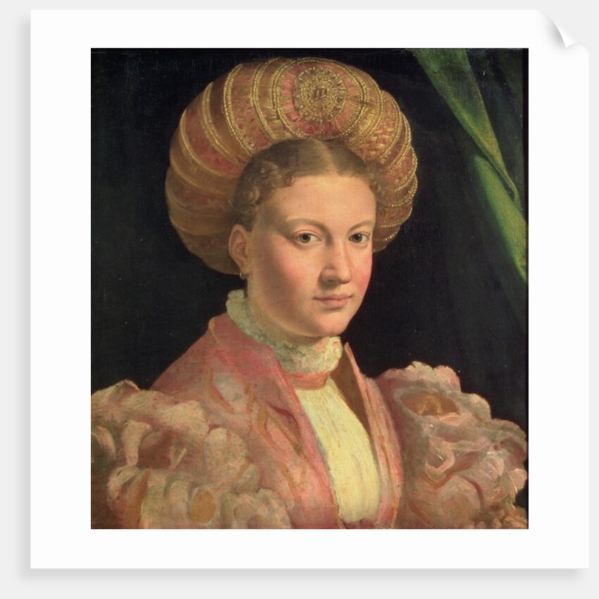 Portrait of a young woman, possibly Countess Gozzadini, c.1530 by Parmigianino (1503-40)
