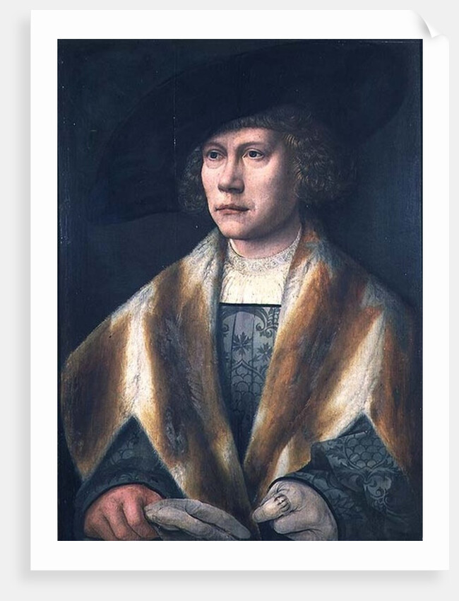 Portrait of a young man, possibly a self portrait, c.1520 by Bernard van Orley