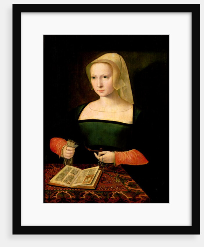 Portrait of a young woman by Master of the Female Half Lengths