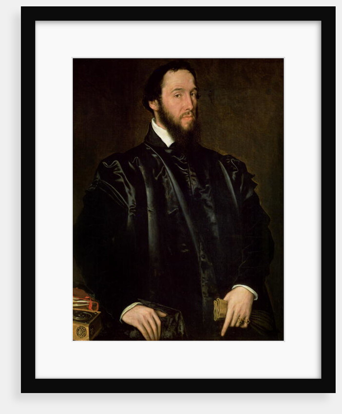 Portrait of Anton Perrenot de Granvelle, Minister of State to Charles V and to Philip II of Spain, who became Spanish Viceroy in Naples in 1571, 1549 by Anthonis van Dashorst Mor