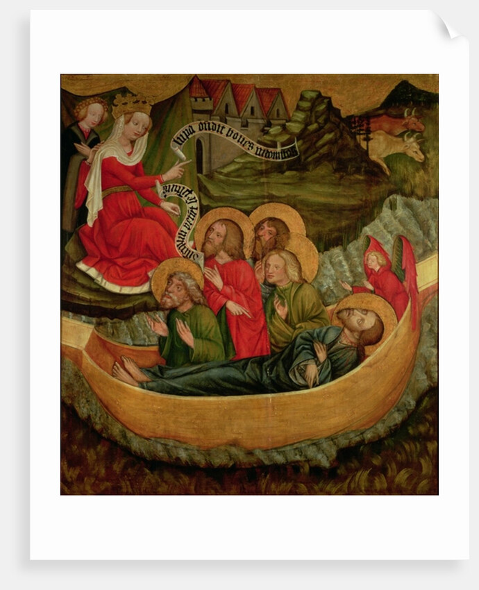 Embarkation of the body of St. James the Greater, bound for Spain, c.1425 by Master of Raigern