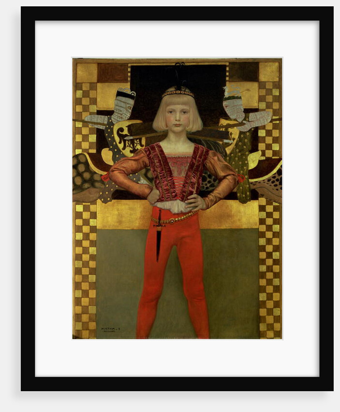 Boy in Medieval Costume, 1906 by Franz von Matsch