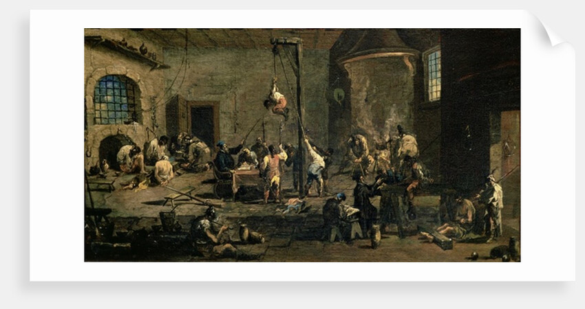 A Court of the Inquisition, c.1710-20 by Alessandro Magnasco