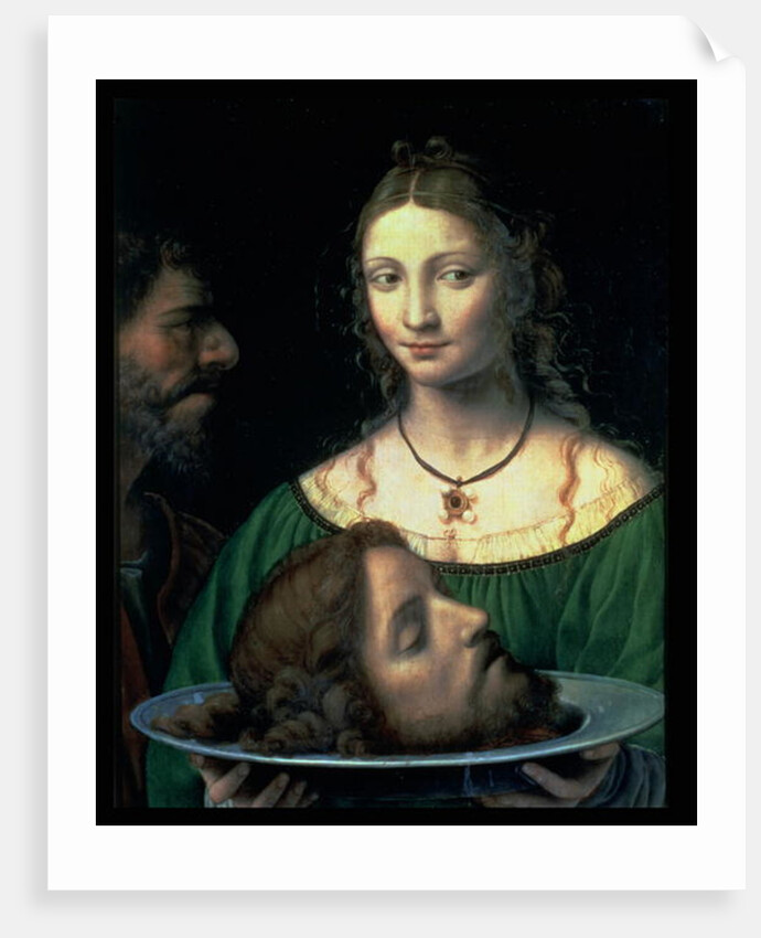 Salome with the Head of John the Baptist, c.1525-30 by Bernardino Luini