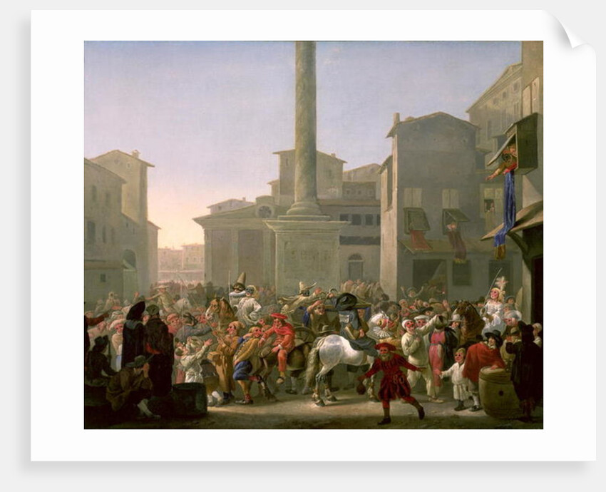 Carnival in Rome, c.1650-51 by Johannes Lingelbach
