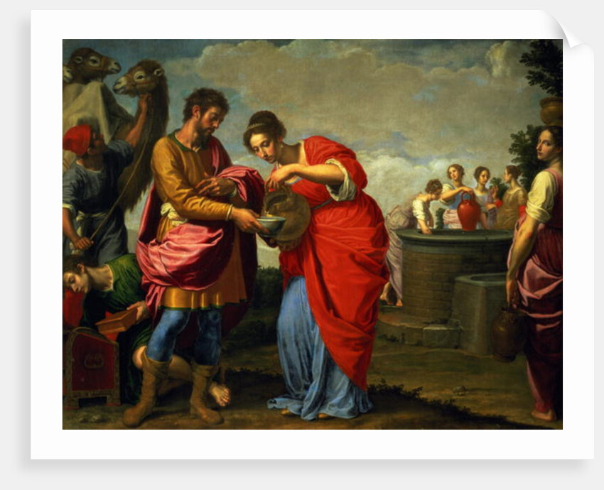 Rebecca and Eliezer at the Well, c.1626-27 by Ottavio Vannini