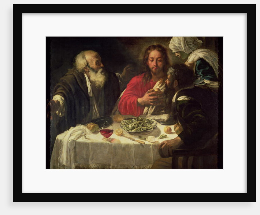 The Supper at Emmaus, c.1614-21 by Michelangelo Caravaggio