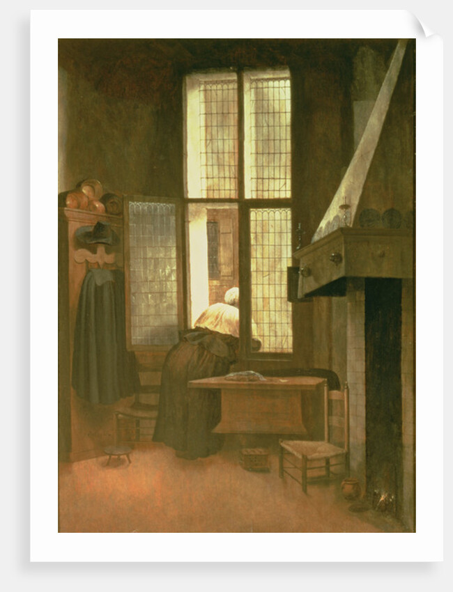 Woman at a Window, 1654 by Jacobus Vrel or Frel