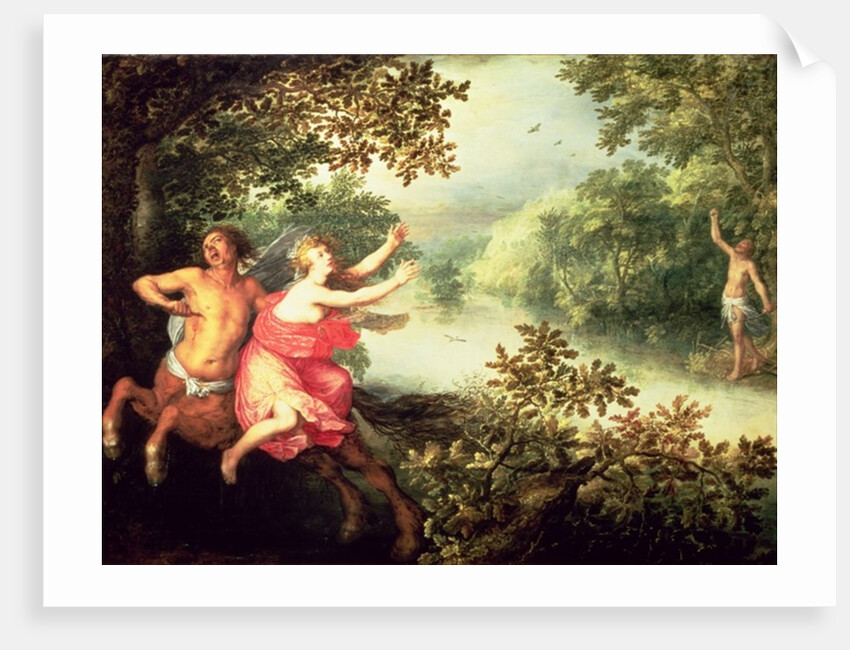 Hercules, Deianeira and the centaur Nessus, 1612 by David Vinckboons