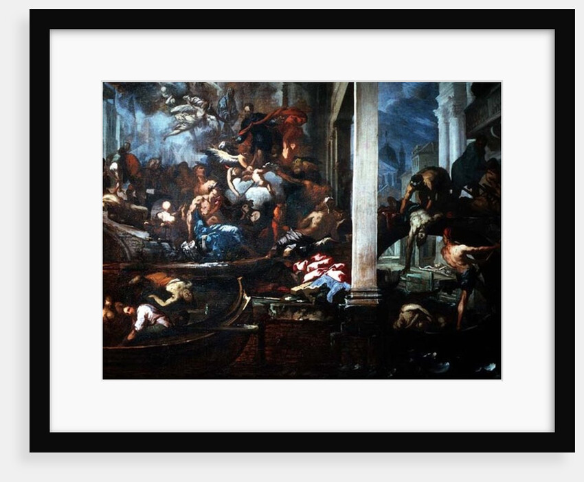 Death in Venice, 1666 by Antonio Zanchi