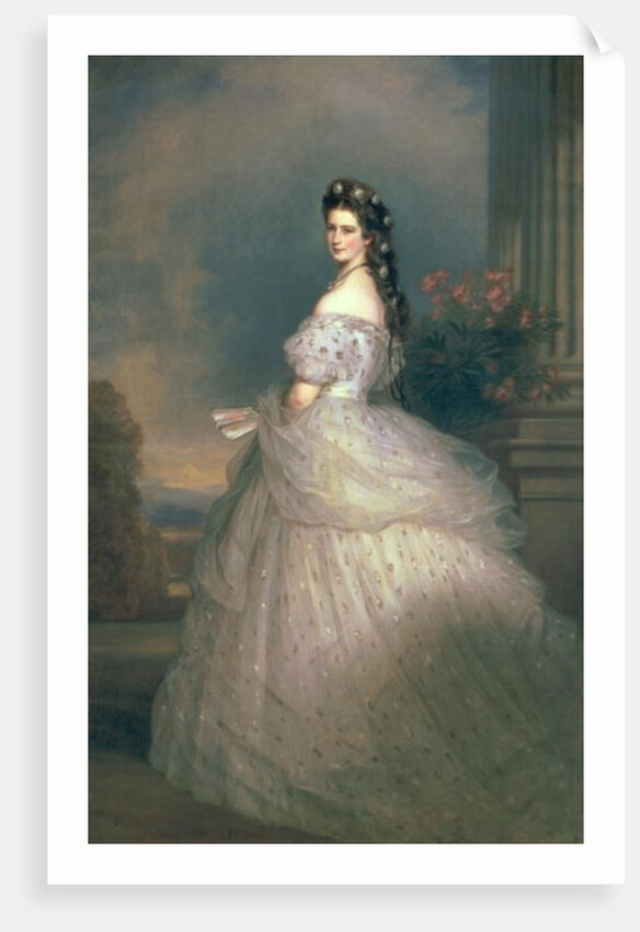 Elizabeth of Bavaria, Empress of Austria by Franz Xaver Winterhalter