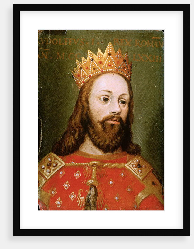 Rudolf I uncrowned Holy Roman Emperor, founder of the Hapsburg dynasty by Austrian School