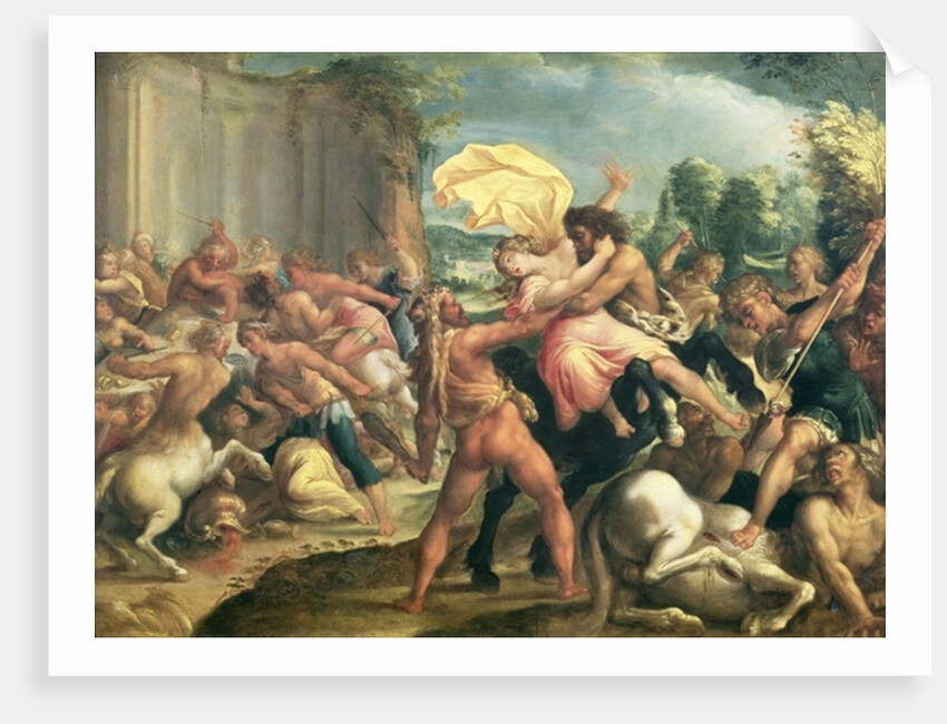 Hercules, Deianeira and the centaur Eurytion, c.1600 by Hans Rottenhammer