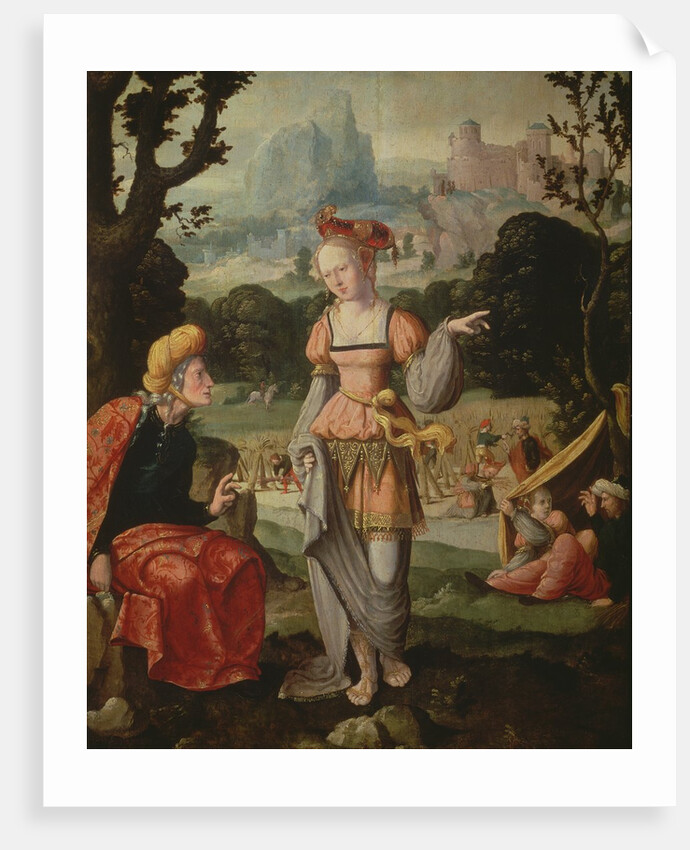 Ruth and Naomi in the field of Boaz, c.1530-40 by Jan van Scorel