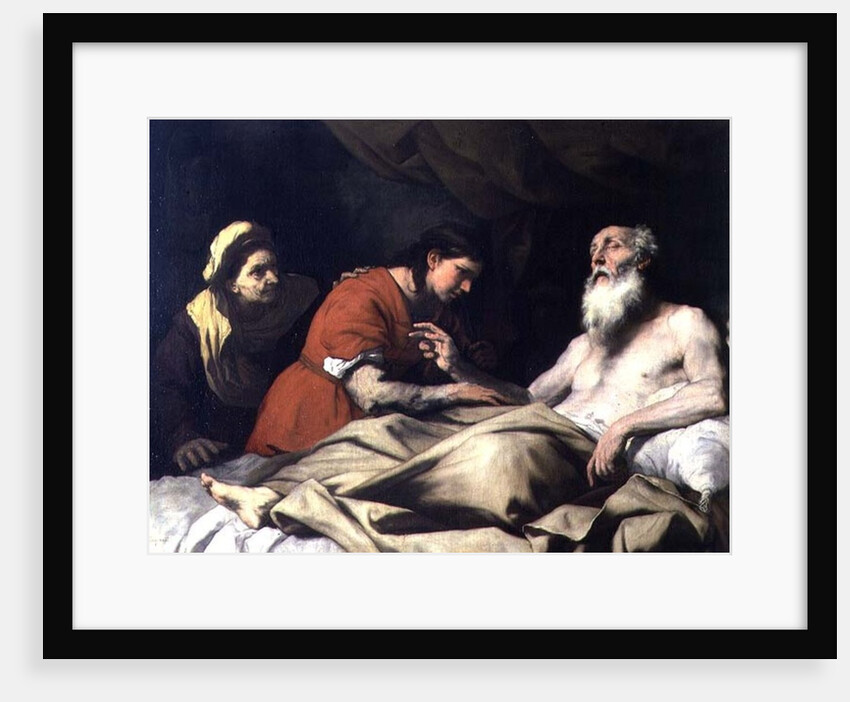 Issac Blessing Jacob by Luca Giordano