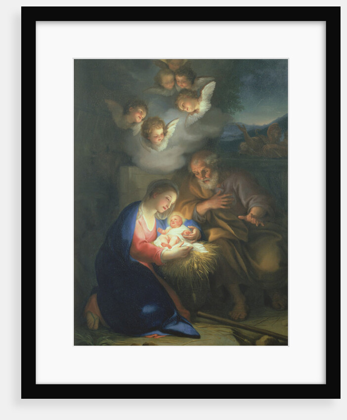 Nativity Scene by Anton Raphael Mengs
