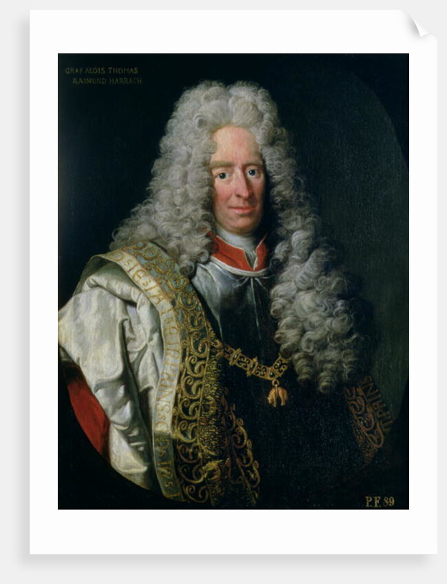 Count Alois Thomas Raimund von Harrach, Viceroy of Naples by Johann-Gottfried Auerbach