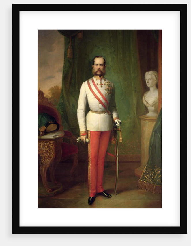 Franz Joseph I, Emperor of Austria and King of Hungary by Franz the Younger Russ